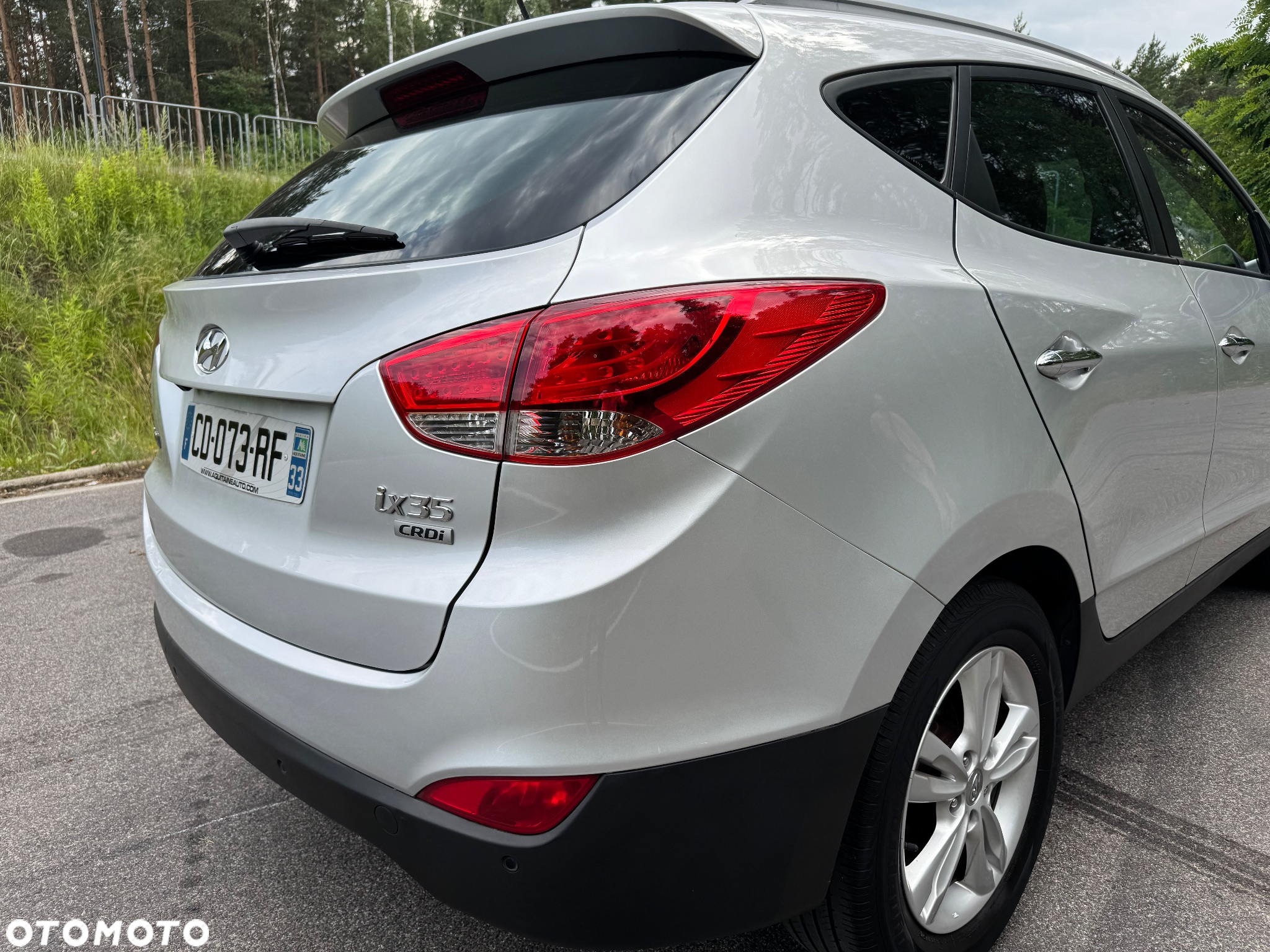 Hyundai ix35 1.7 CRDi 2WD blue Finale Gold - 8