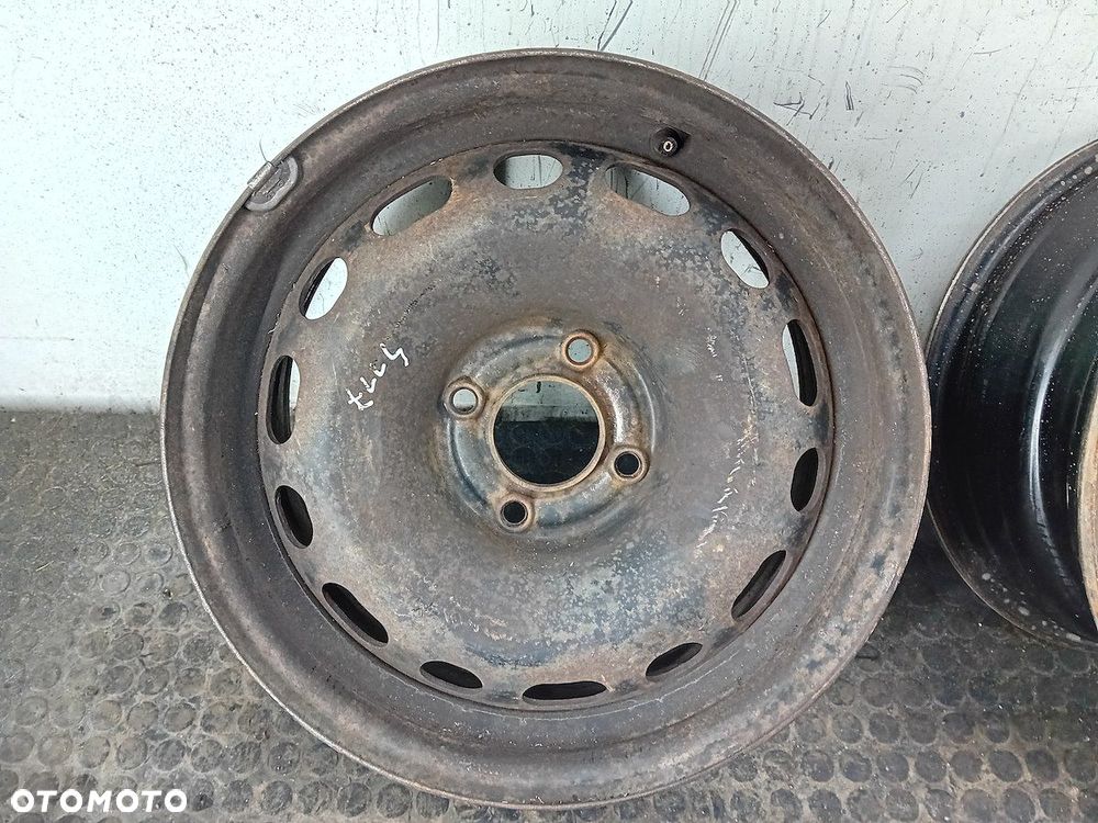 FELGI STALOWE KOMPLET 15 PEUGEOT PARTNER I FL 6,5J15H2 ET27 - 2