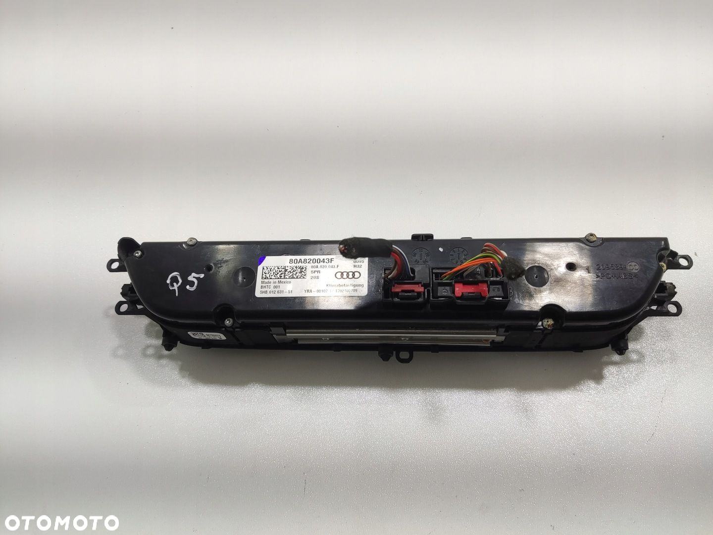 PANEL KLIMATYZACJI NAWIEWU AUDI Q5 II 80A 80A820043F 2016-2020 EUROPA - 8