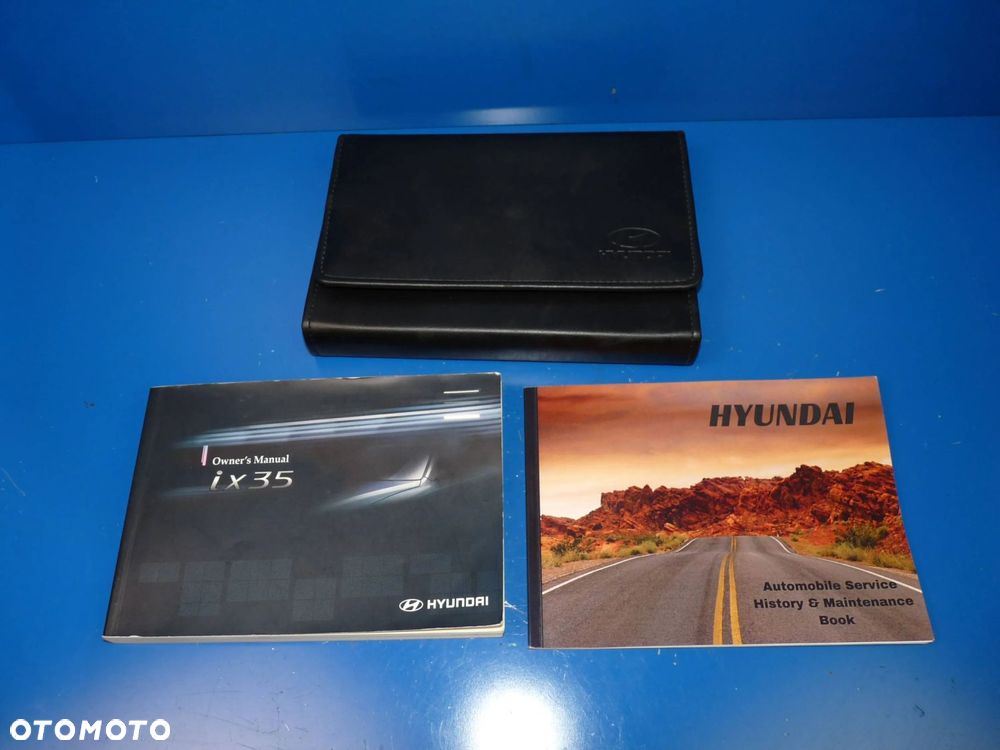 Hyundai ix35 KSIĄŻKA SERWISOWA ETUI INSTRYKCJA - 1