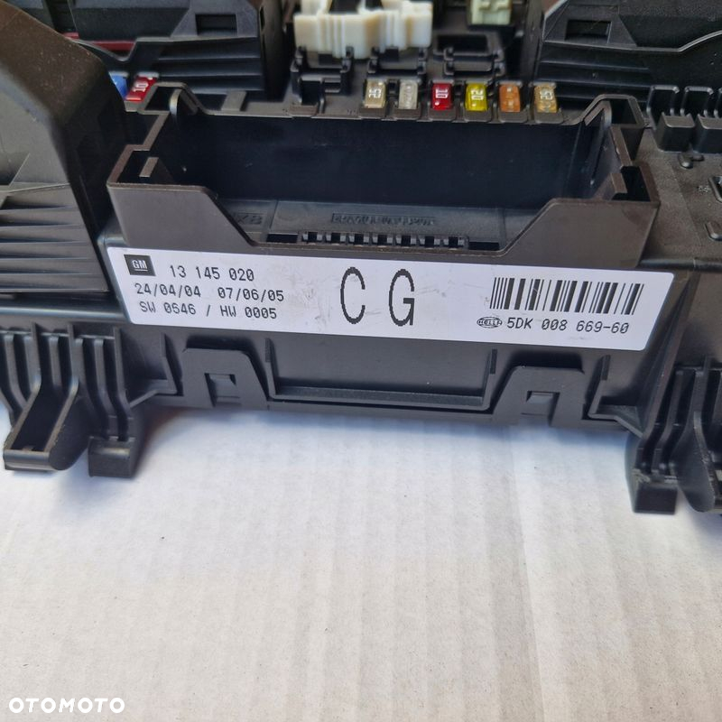 Sterownik Moduł BSI Opel 13145020 5DK008669-60 OPEL ASTRA H 1.6 16V 105KM - 3