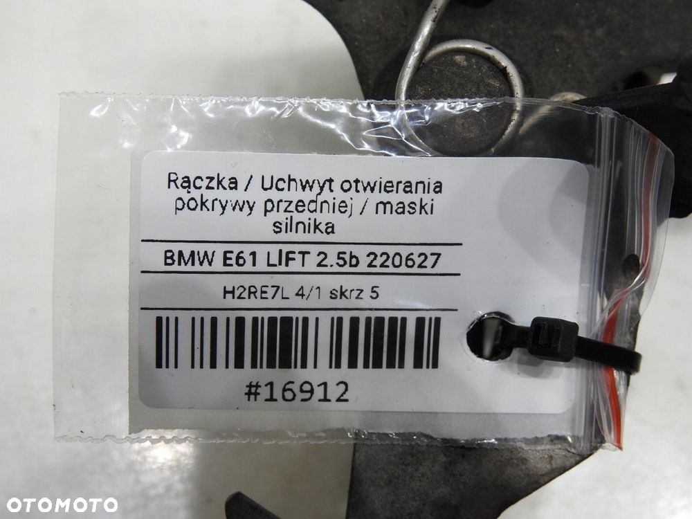 RYGIEL ZAMEK MASKI BMW E60 E61 LIFT - 6