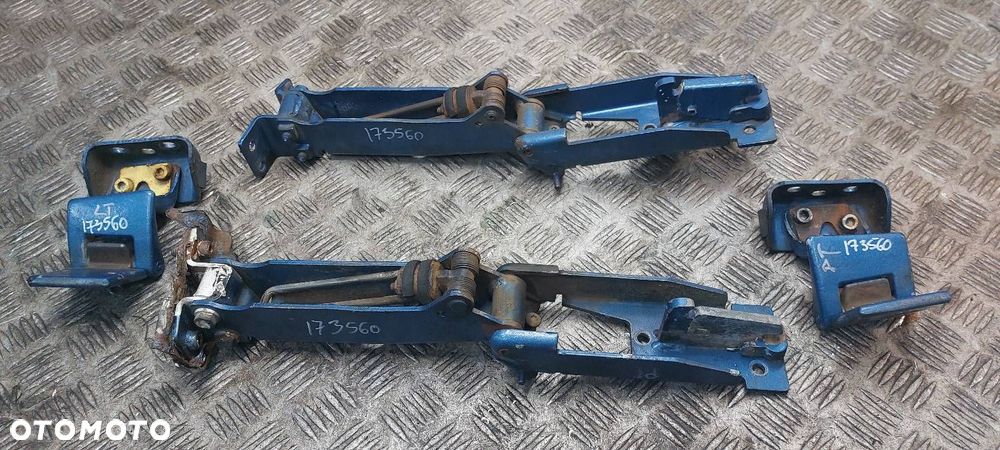 ZAWIAS DRZWI TYŁ KOMPLET MERCEDES-BENZ VITO W638 ZAWIASY DRZWI SKRZYDŁOWYCH - 1