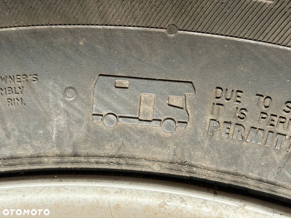 Felgi koła stalowe opony letnie 215/70 R15CP ET68 5x118 Ducato Boxer Jumper Kamper - 10