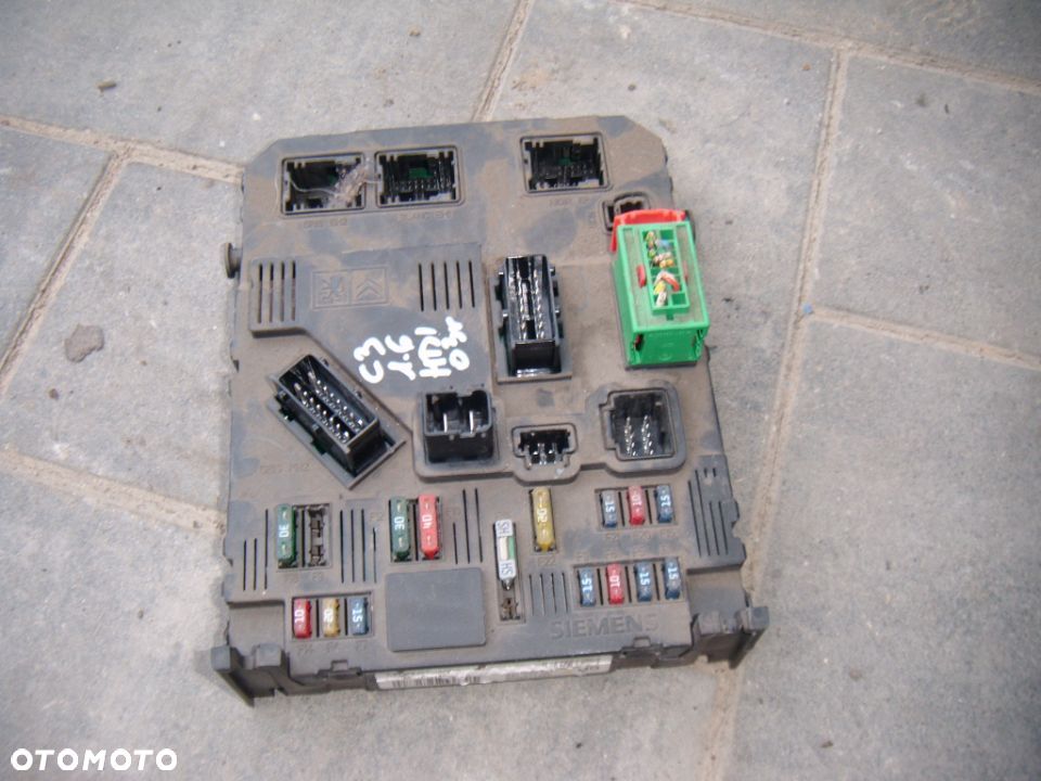citroen c3 03r  1.6 hdi moduł bsi 9649811480 - 1