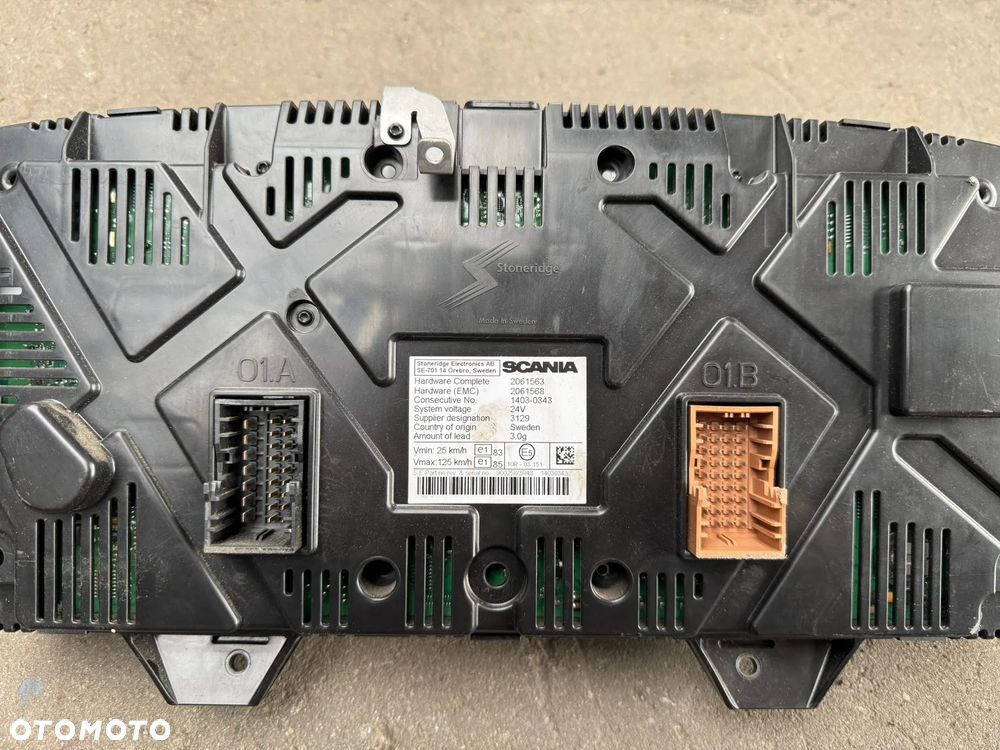 LICZNIK/ZEGARY - SCANIA R 2061563 - 2