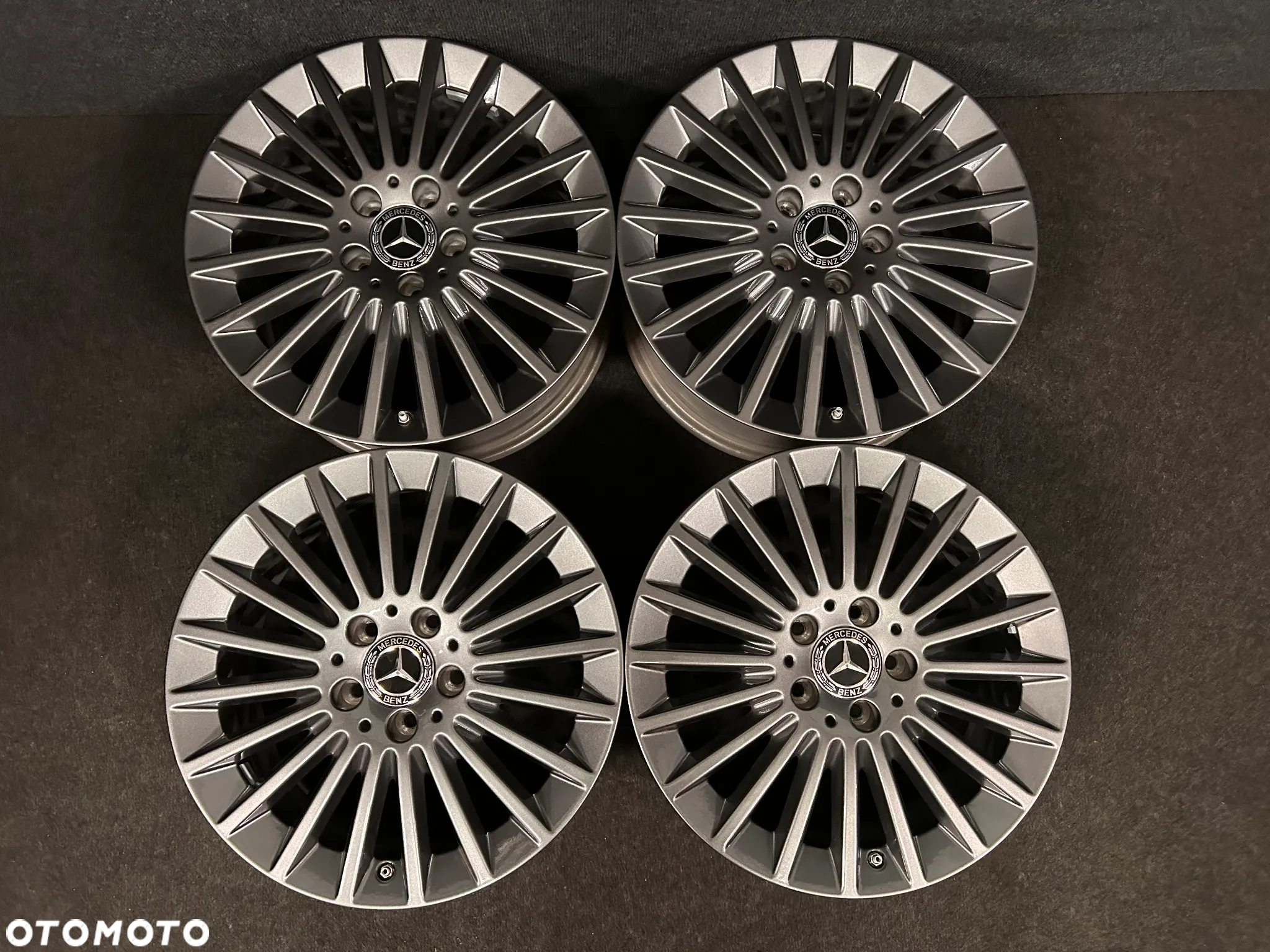 Alufelgi Mercedes C-Klasa W205, W204, E-Klasa W212, W213 17 cali 5x112 4szt. Ładne z czujnikami! - 3