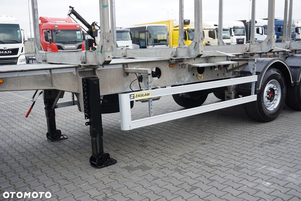 Zaslaw / KŁONICOWA / DO DREWNA / WAGA 6 400 KG / OŚ PODNOSZONA - 17