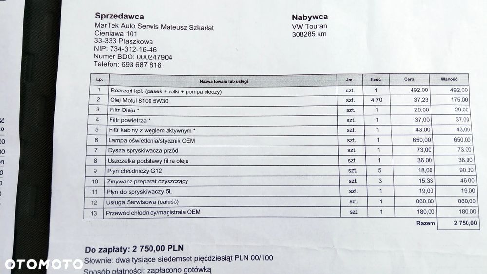 Volkswagen Touran 1.9 TDI - 25