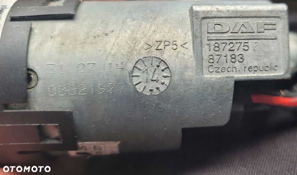STACYJKA + IMMOBILIZER DAF XF 106 EURO 6 1872757 - 2