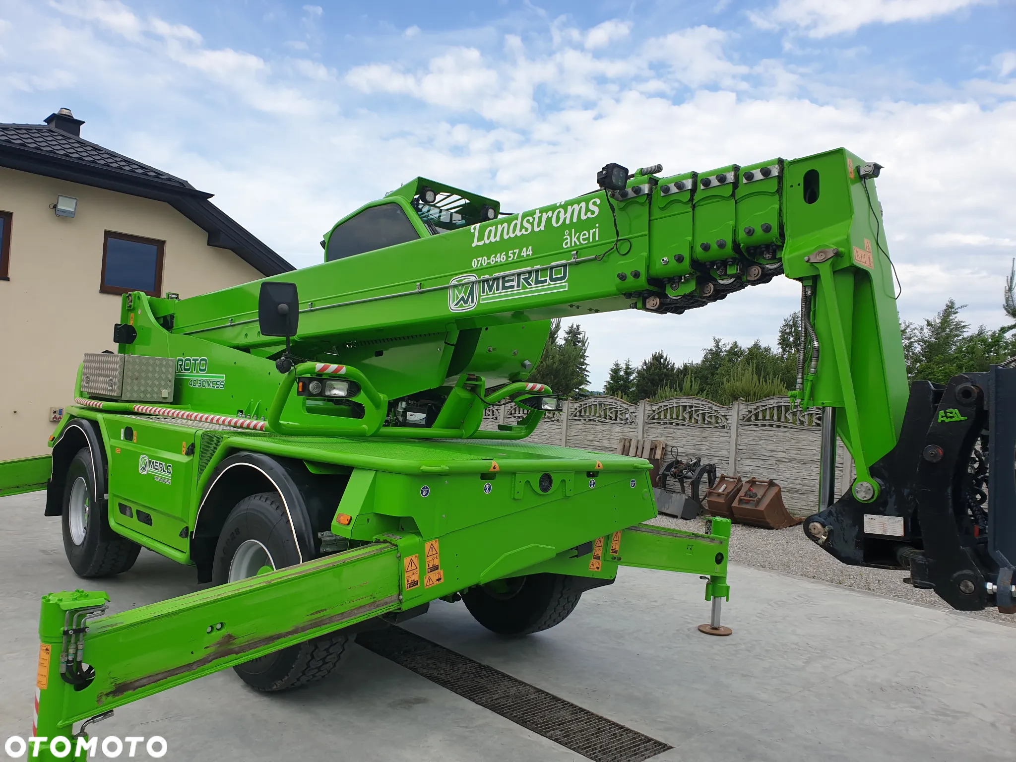 Merlo ROTO 40.30 MCSS KOSZ/PILOT/WIDŁY SPROWADZONA PIĘKNY STAN - 5