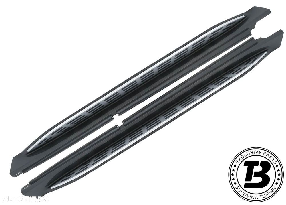 Praguri Aluminiu cu LED compatibile cu Mercedes GLE SUV W167 - 5