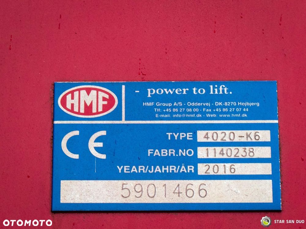 DAF XF 105.510 6x2 HMF 4020 HDS Żuraw - 21