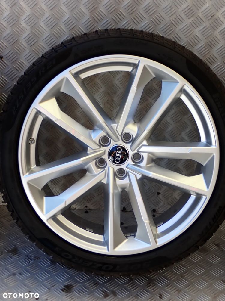 KOŁA FELGI ALUMINIOWE AUDI 9JX21  ET 35  5X112  4G8601025AQ/ AR/AS/BF   Z OPONAMI ZIMA PIRELLI 275/35/21 - 5