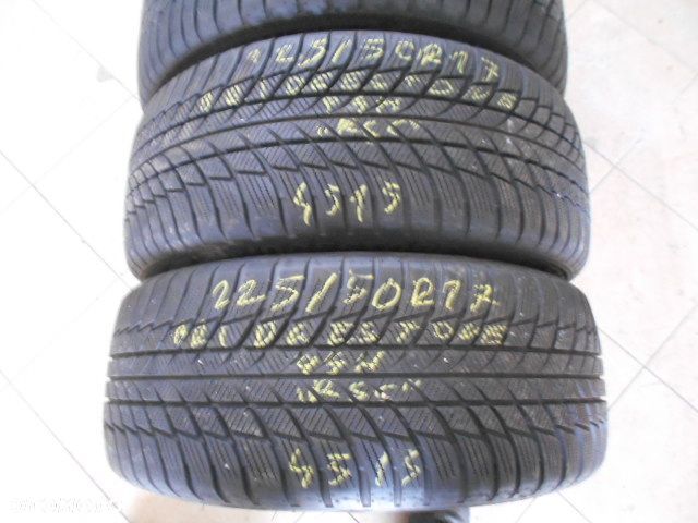 Opony 225/50r17 bridgestone blizzak lm001 7mm zima komplet run flat RSC - 2