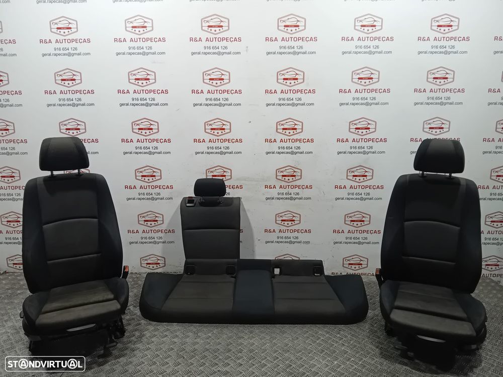 Conjunto de Bancos BMW Série 1 E87 Pack M Tecido Original - 12