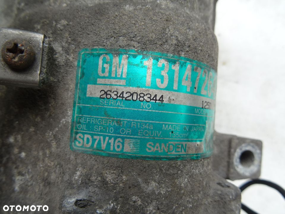 KOMPRESOR SPRĘŻARKA KLIMATYZACJI OPEL VECTRA C SIGNUM  1,9 CDTI  2,2  3,2 SAAB FIAT - 5