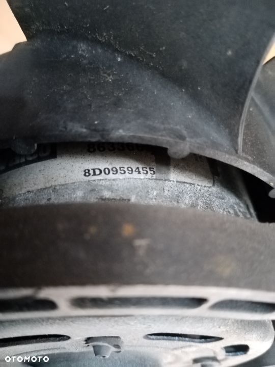 Wentylator chłodnicy wiskoza Audi A4 B5 8D0959455 - 3