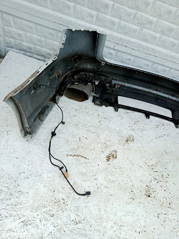 ZDERZAK TYŁ AUDI A6 C7 4G9 KOMBI LIFT 6PDC 15-18 BIAŁY - 9