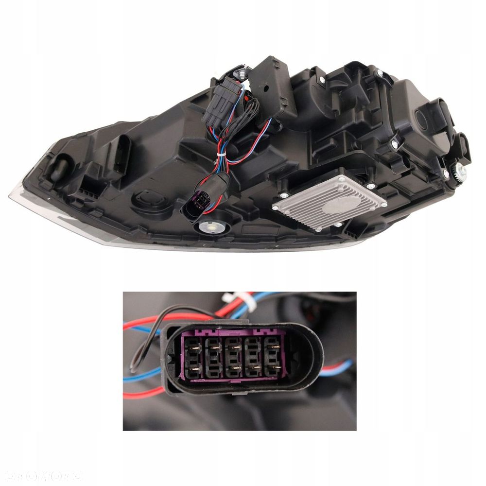 Reflektory Lampy kpl Day line Led Neon Tuning VW Polo VI 6 2g 2g0 2017-2021 - 7