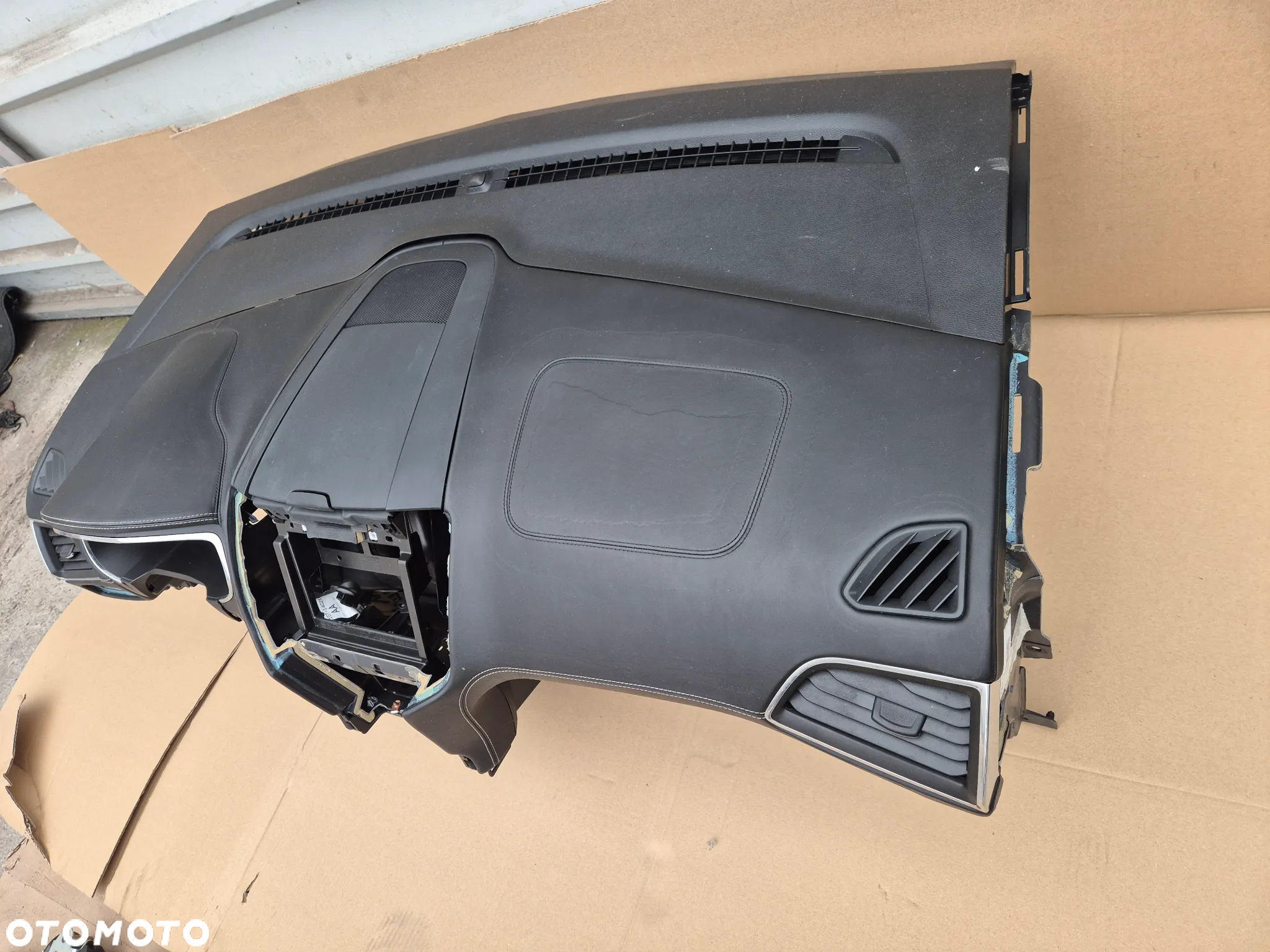 FORD GALAXY MK4 S-MAX MK2 VIGNALE KONSOLA SZYTA NIĆ ORYGINALNA NIE REGENEROWANA+PODUSZKA PASAŻERA KOMPLET - 3