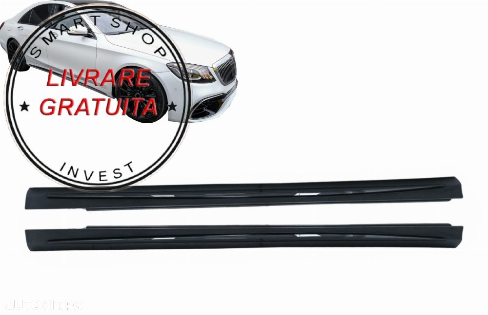 Praguri Laterale Mercedes S-Class W222 (2013-2020) S65 Design- livrare gratuita - 9