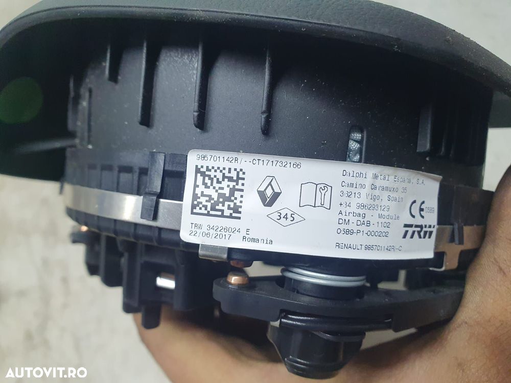 Airbag volan 985701142r Dacia Logan 2 [facelift] [2017 - 2020] 0.9 tc - 3