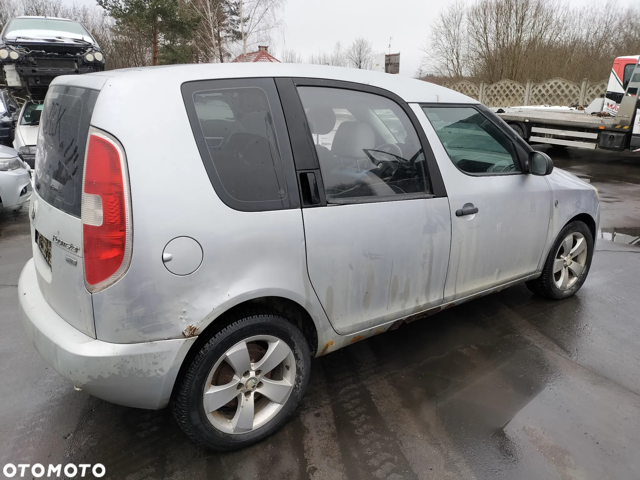 CAŁE AUTO NA CZĘŚCI LAMPY DRZWI  SKODA ROOMSTER - 7