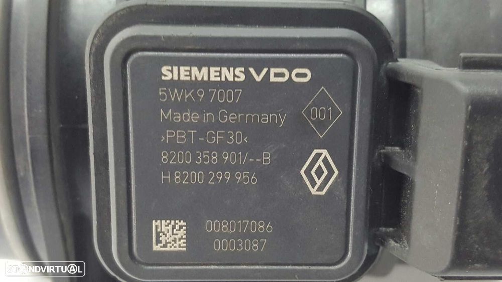 MEDIDOR DE MASSA DE AR RENAULT CLIO III 1.5 DCI DIESEL - 3