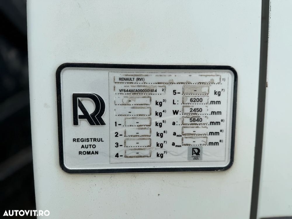 Renault MIDLUM Cab 180.13 174 CP Bena basculabila - 4