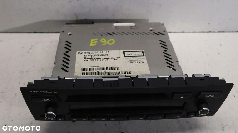 radio cd bmw e90 lift 9258164 a2c30869800 - 2