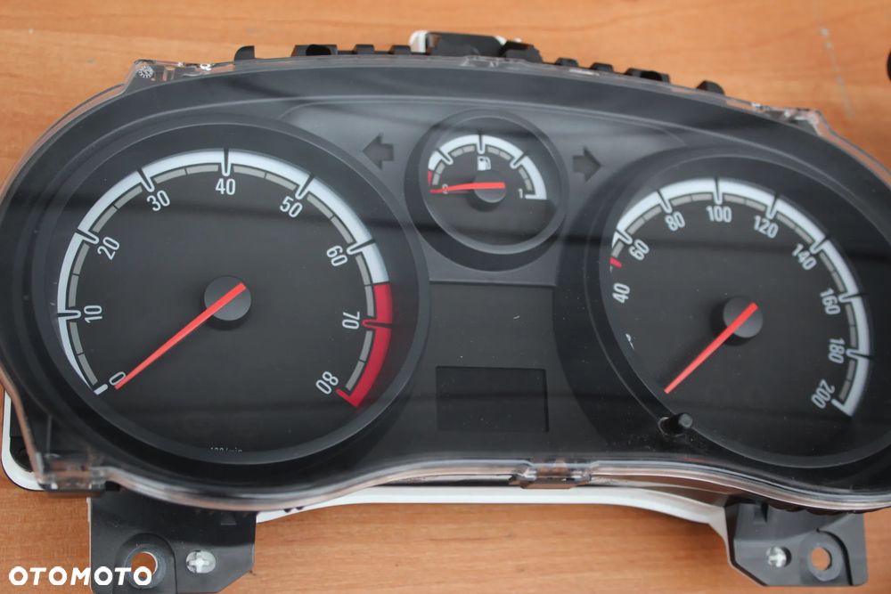 ZESTAW STARTOWY LICZNIK CIM STEROWNIK 55583742 STACYJKA SKRZYNKA OPEL CORSA D Z12XER 100% OK - 7