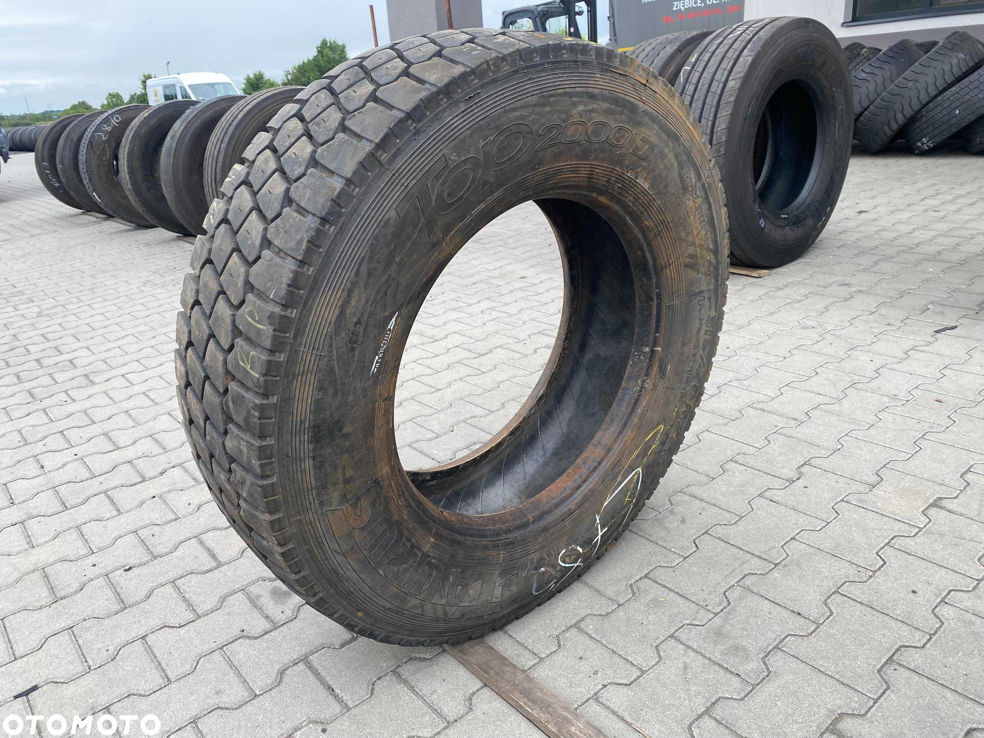 Opona 315/70R22.5 TAURUS TOP2000 D Napędowa 16-18mm - 4