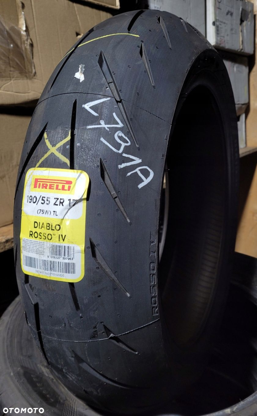 1x Pirelli Diablo Rosso IV 190/55R17 75W L791A - 4