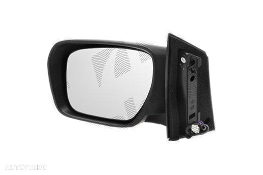 Oglinda exterioara Mazda Cx-7 (Er), 01.2006-08.2012, partea Stanga, culoare sticla crom , sticla asferica, cu carcasa grunduita, cu incalzire , ajustare electrica, EG2369180E; EG2369180J - 1