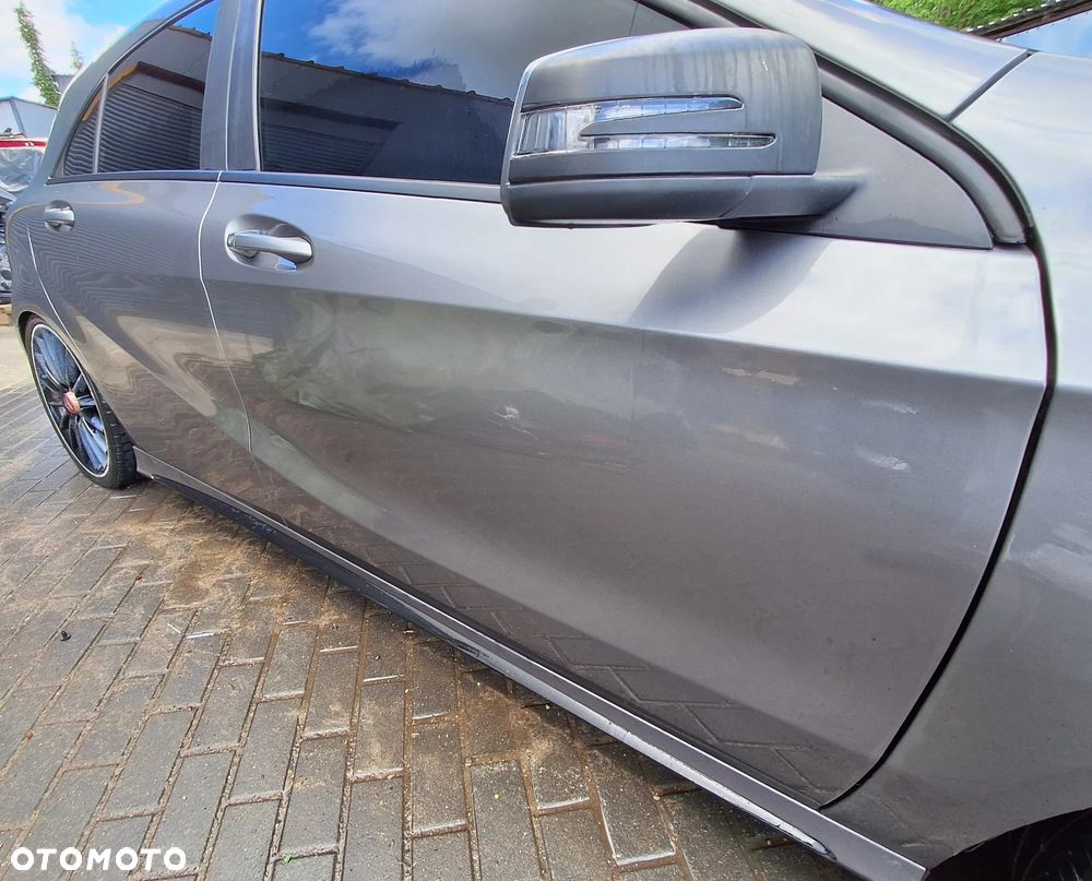 MERCEDES A-KLASA W176 PRAWE TYLNE DRZWI BŁOTNIK DRZWI W KOLOR 787 W ORYGINALE NIE MALOWANE Z 2016 ROKU BARDZO ŁADNE - 13