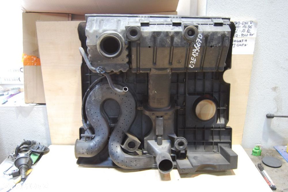 OSŁONA POKRYWA SILNIKA 03E129607D 1.2 12V AZQ VW POLO IV SEAT IBIZA III SKODA 03E129607E 03E129607R 03E129607A 03E129607H - 7
