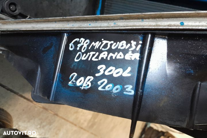 RADIATOR APA + ELECTROVENTILATOR 2.0 BENZINA  6419901E MX1253 Mitsubi - 4