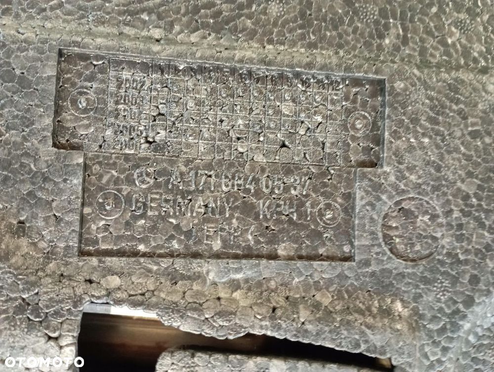 MERCEDES W171 R171 STYROPIAN WKŁAD BAGAŻNIKA ZESTAW NAPRAWCZY A1716840537 - 3