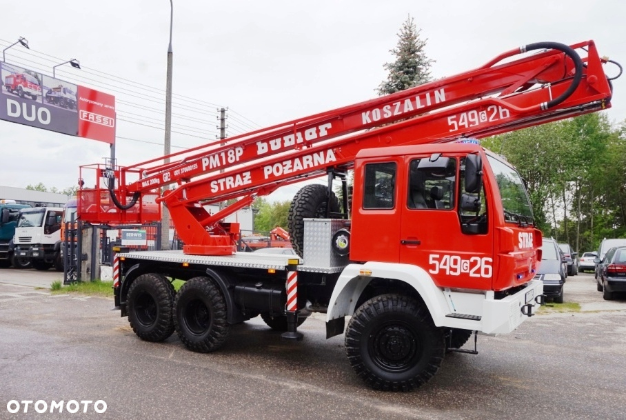 Star MAN 6x6 4x4 PODNOŚNIK PM 18 P podest 244 266 zwyżka - 9
