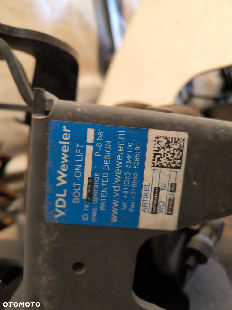 PODNOŚNIK OSI SCHMITZ WEWELER, mechanizm podnoszenia osi - 3