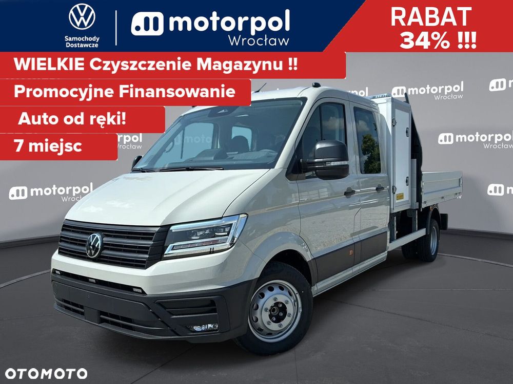 Volkswagen Crafter 50 Skrzynia+szafa narzędziowa, Podwójna Kab. na bliźniaku DMC=3.5t, 2.0BiTDI 163KM, 4490 mm - 1