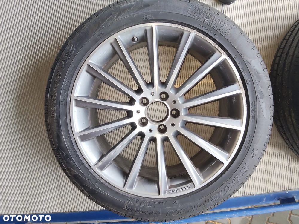 Alufelgi felgi aluminiowe koła MERCEDES 255/45/20 20 CALI opony pirelli - 5