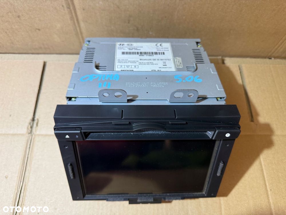 kia optima iii radio nawigacja navi ekran wyświetlacz 96560-2t500ca - 4