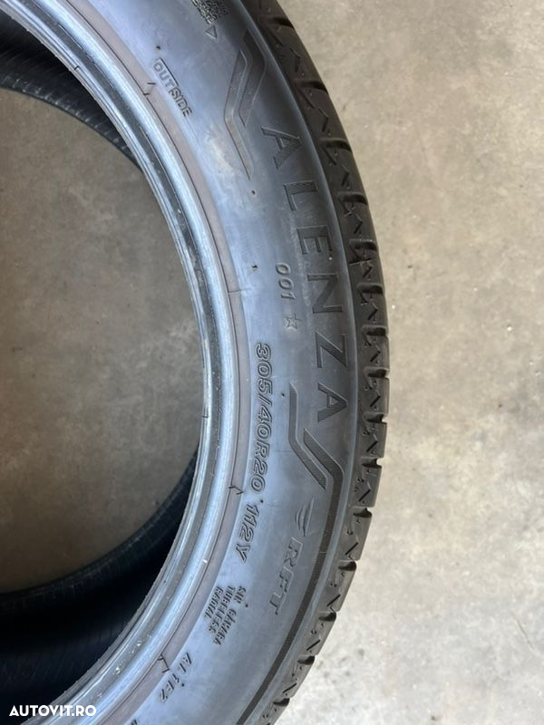 vând 2 anvelope 305/40/20 bridgestone de vară cu runflat ca noi - 5
