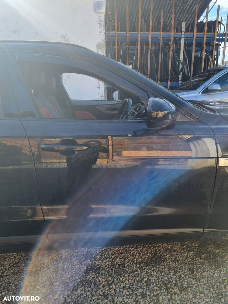 Usa Dreapta Fata Jaguar F - Pace 2015 - 2020 SUV 4 Usi Ultimate Black PAB (1374) - 1