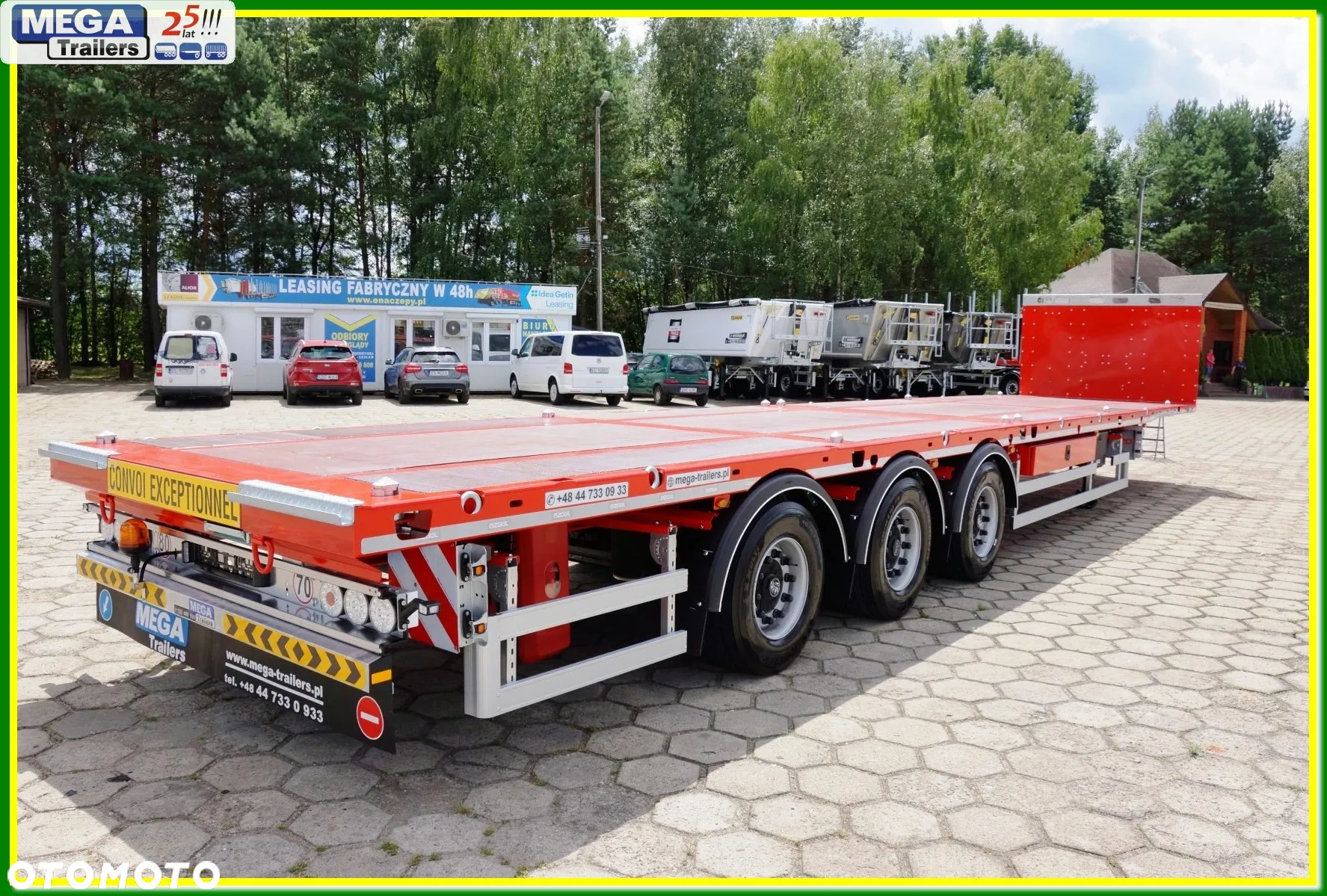 Inny PLATFORMA Mega osie 19,5 BPW, full ADR EX3 UNIWERSALNA !!! - 16