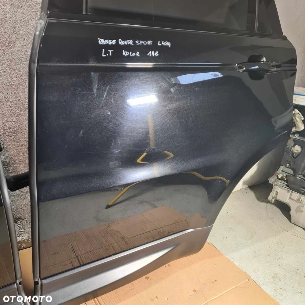 RANGE ROVER SPORT L494 DRZWI TYLNE TYŁ PRAWE 1AG SANTORINI BLACK - 3