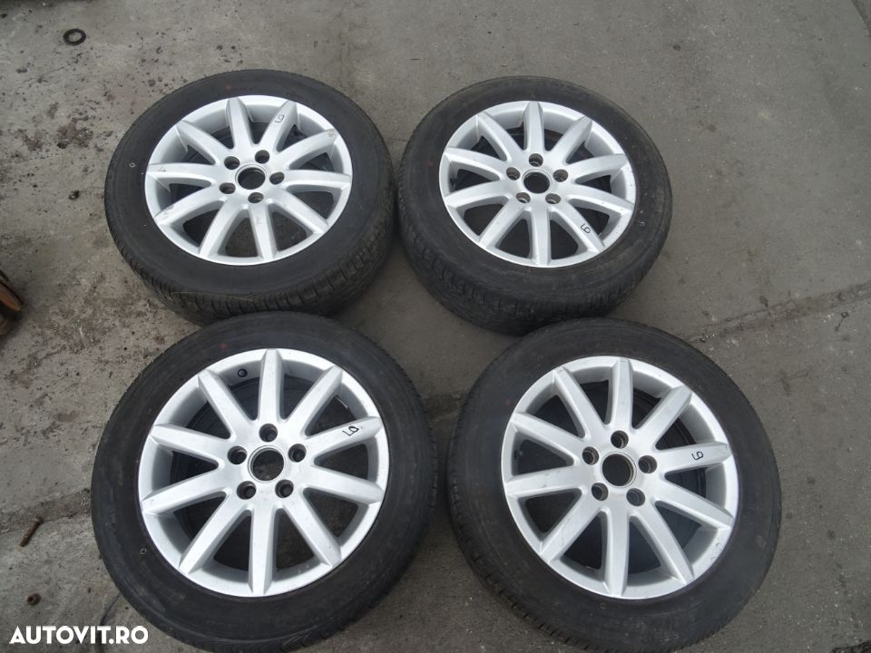 Vand Jante aliaj cu Cauciucuri Volkswagen Jetta 205/55 R16 6.5jx16h2 ET50 din 2008 cod:1K0601025e - 1