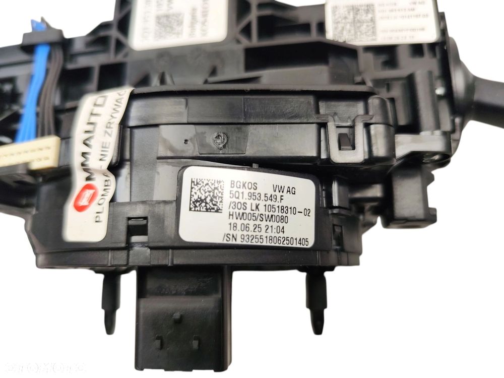 PRZEŁĄCZNIK ZESPOLONY SKODA ENYAQ LIFT (2025-) 85 286KM 210kW 5Q1953507GF 5Q1953549F 5Q1953513AM - 5